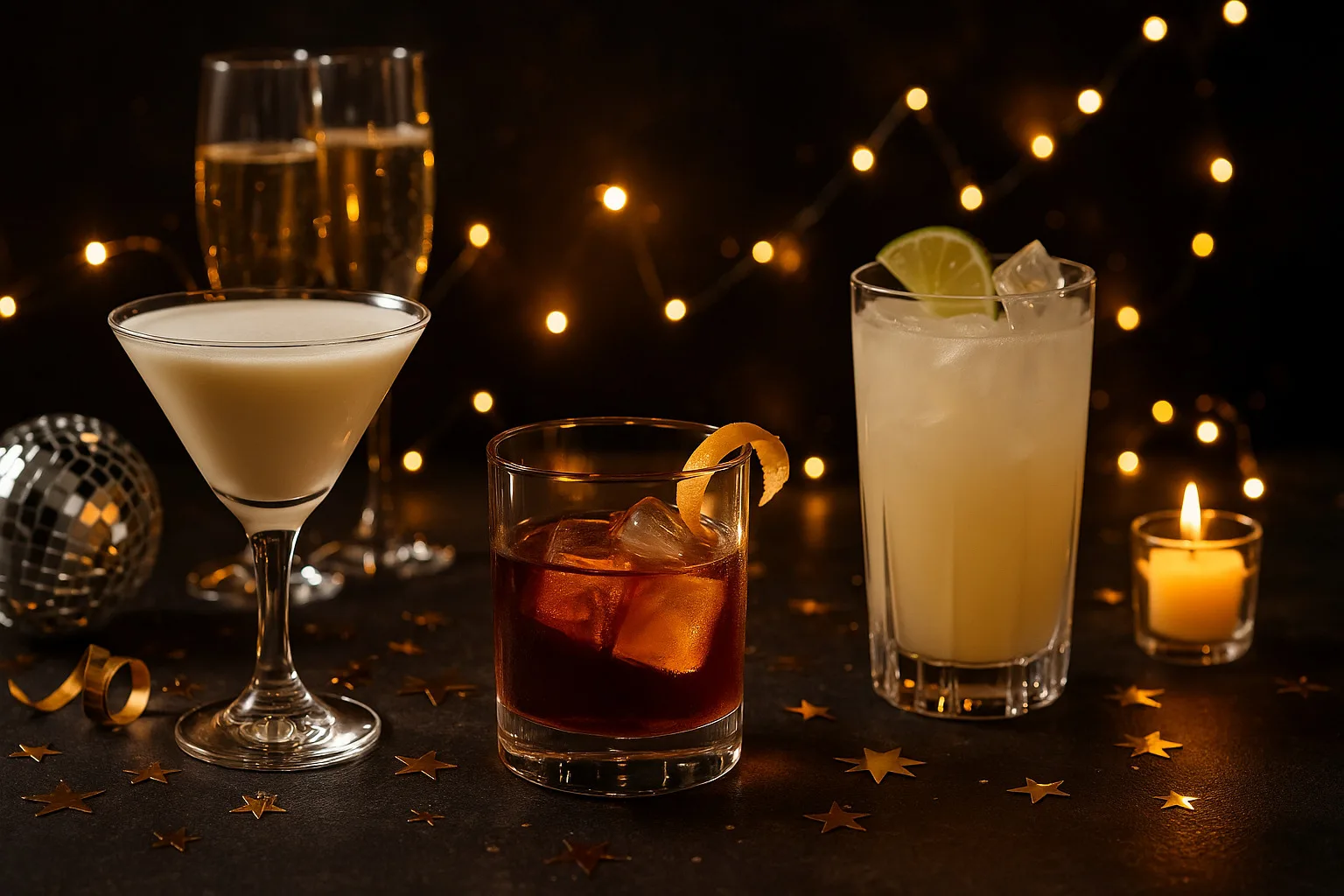 Koktajle alkoholowe low carb w wersji premium — z domowymi likierami bez cukru