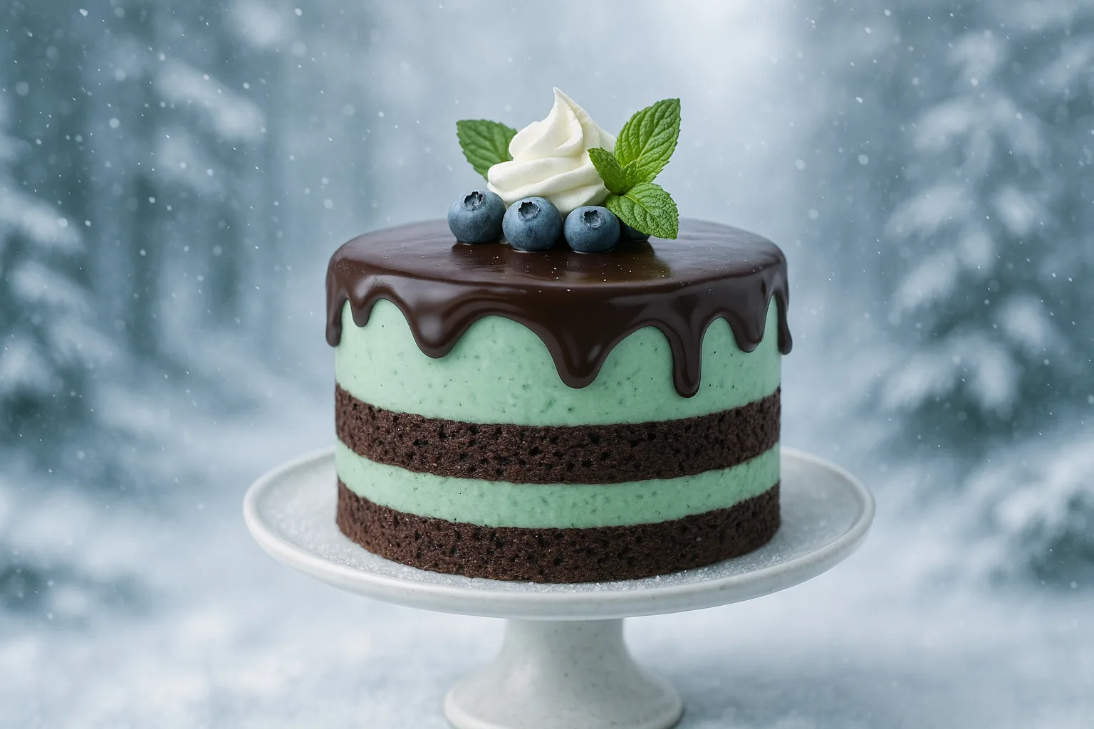 Mint Velvet – tort czekoladowo-miętowy w wersji low carb