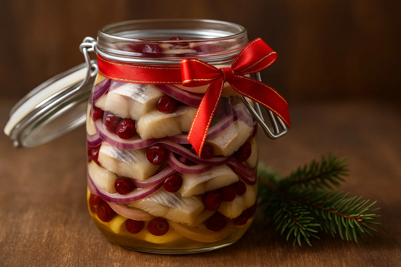 Śledzie z żurawiną – wigilijna lekkość w wersji low carb