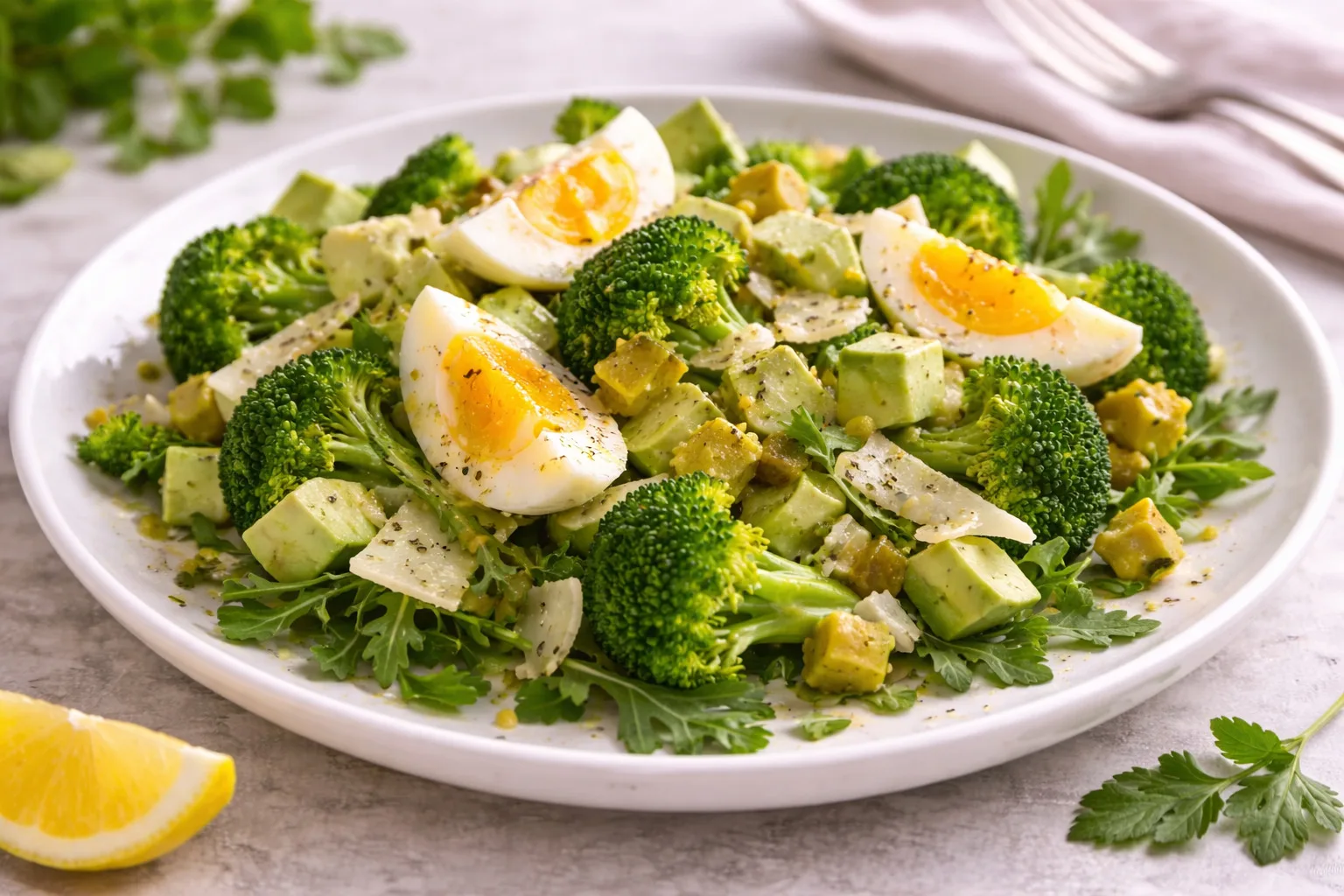 Sałatka przednówkowa low carb lekka i sycąca