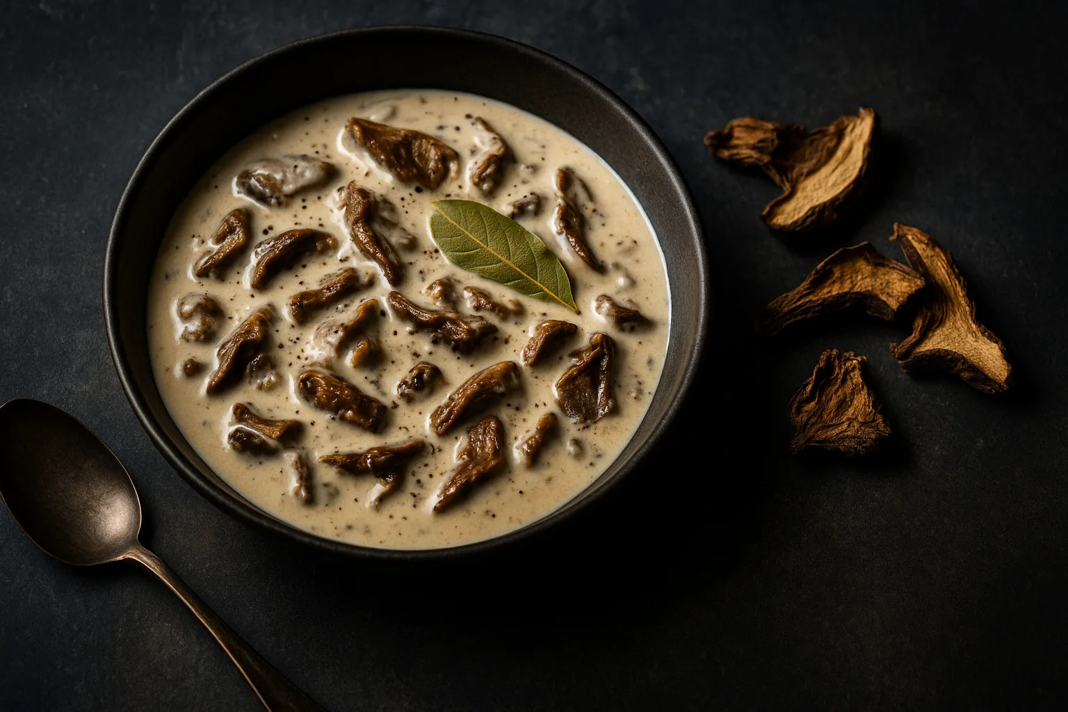 Idealny sos grzybowy z suszonych grzybów – aromatyczna klasyka low carb