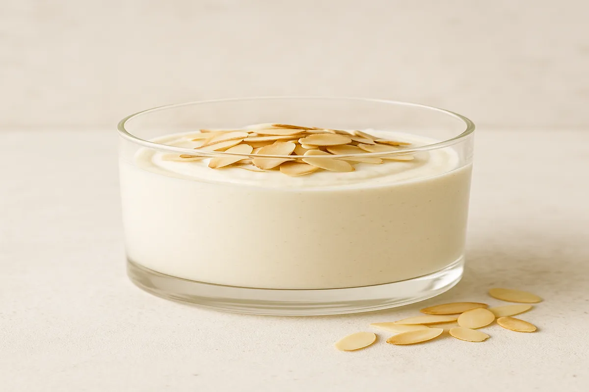 Mus śmietankowo-migdałowy – deser low carb w 5 minut